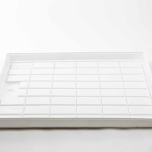 Bandeja de drenaje para cultivo blanca 75x75cm