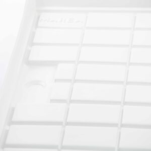 Bandeja de drenaje blanca para cultivo 60x60cm